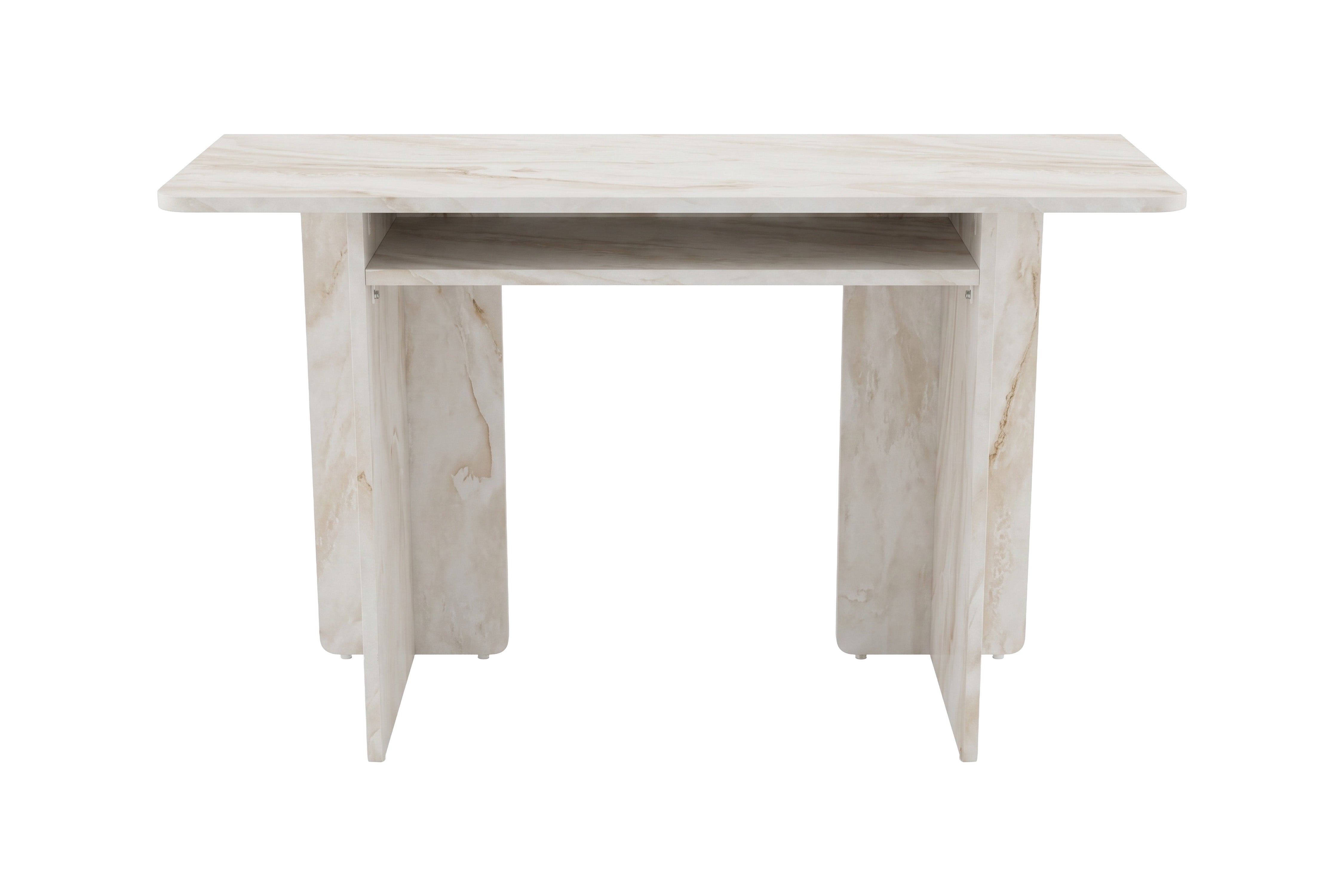 Side table Zaviro - stylish table in marble look