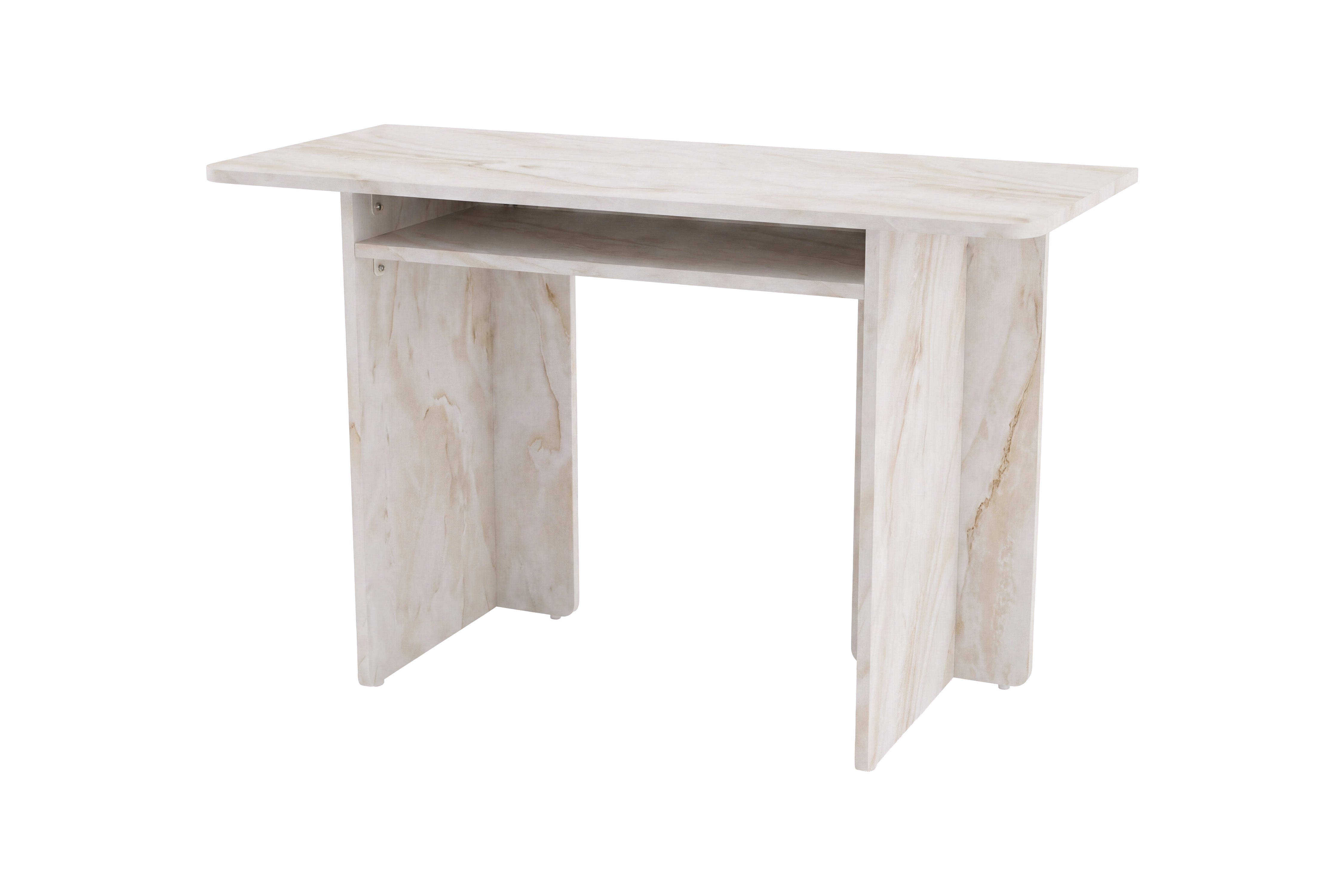 Side table Zaviro - stylish table in marble look