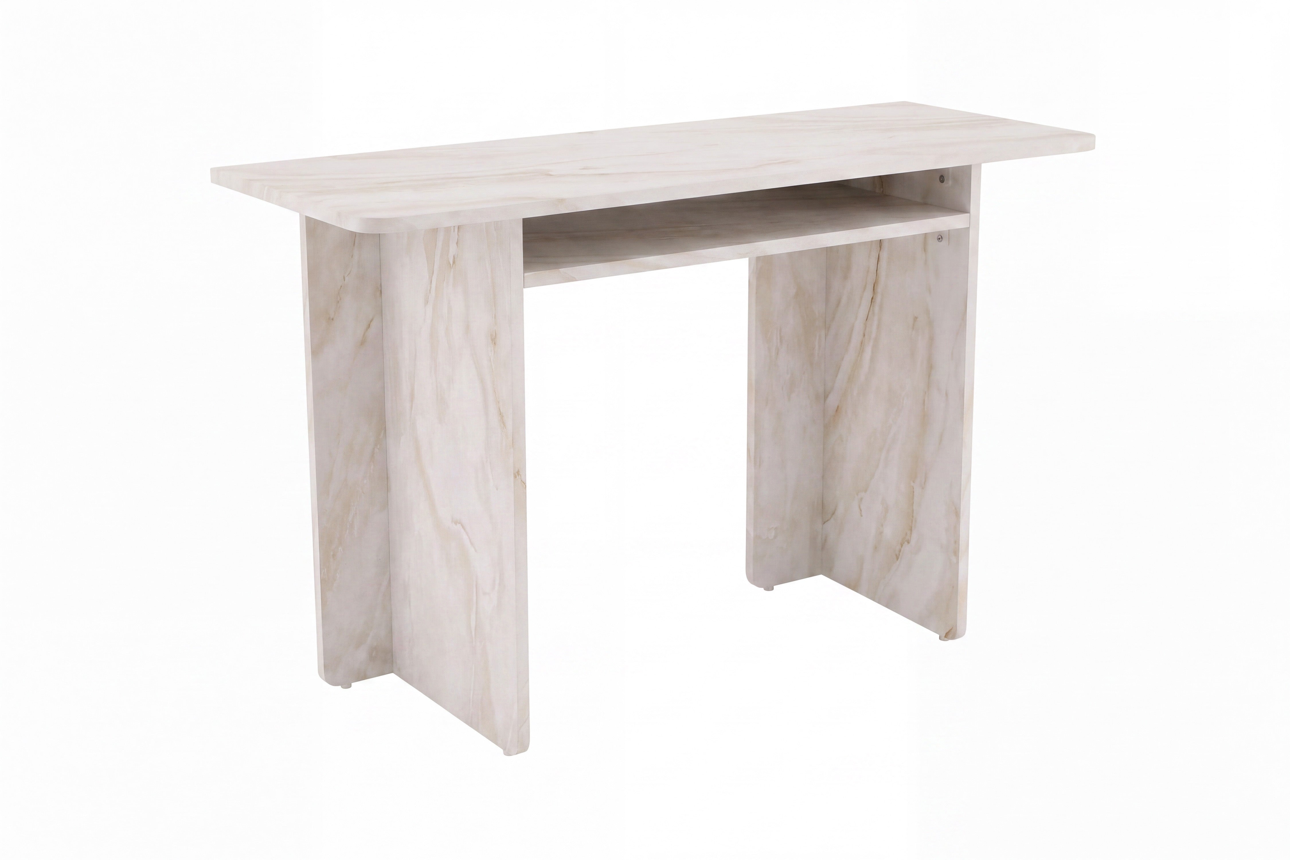 Side table Zaviro - stylish table in marble look