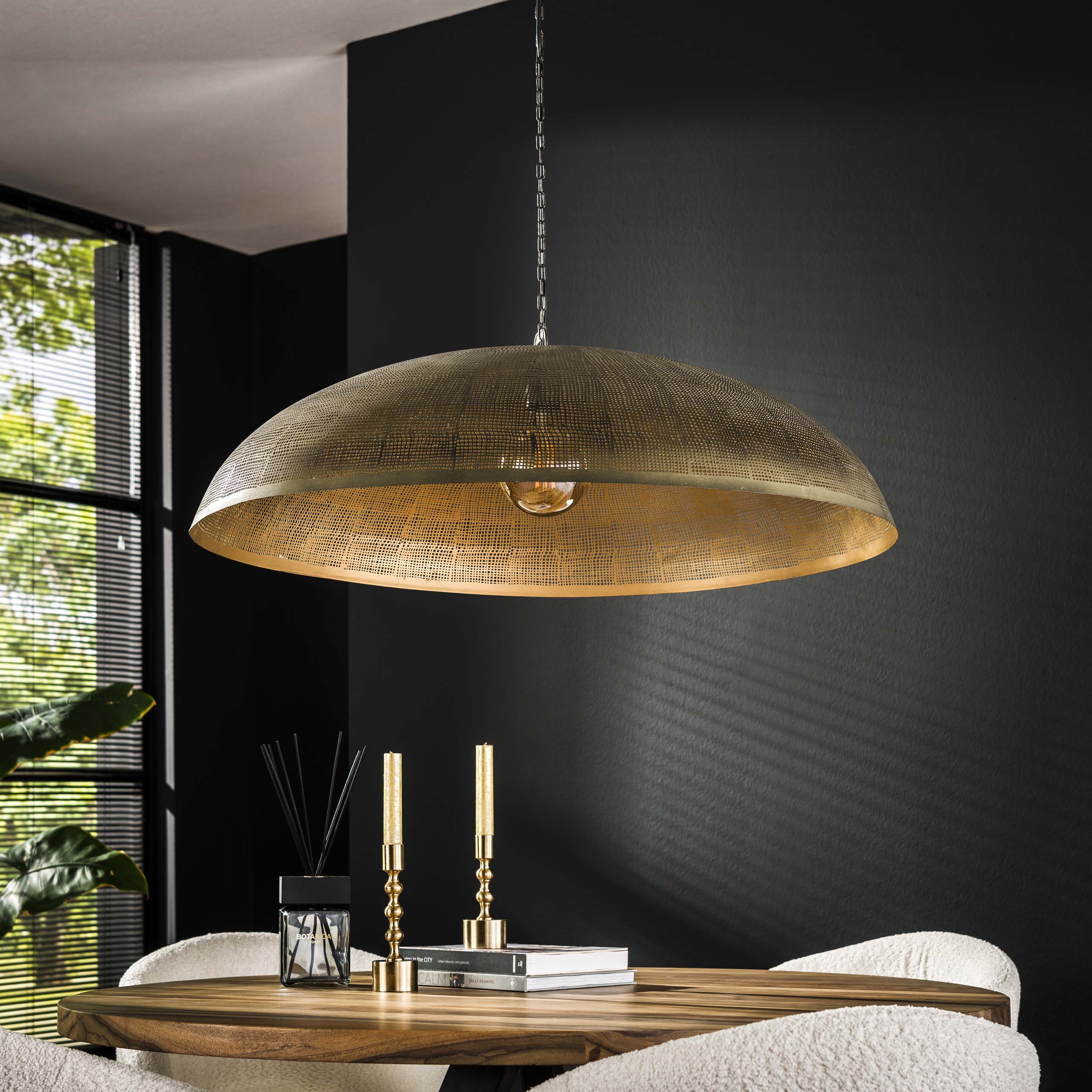 Pendant Light "Helia" – With Antique Bronze Metal Finish