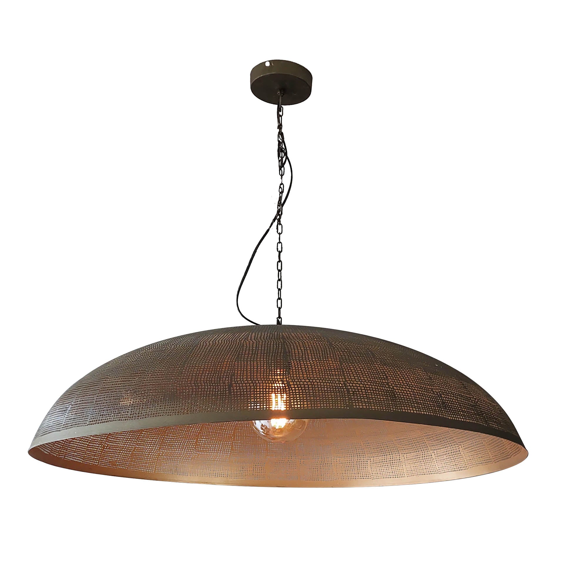 Pendant Light "Helia" – With Antique Bronze Metal Finish