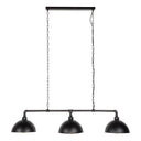 Pendant light Aurina – industrial design with chain suspension and 3 lights