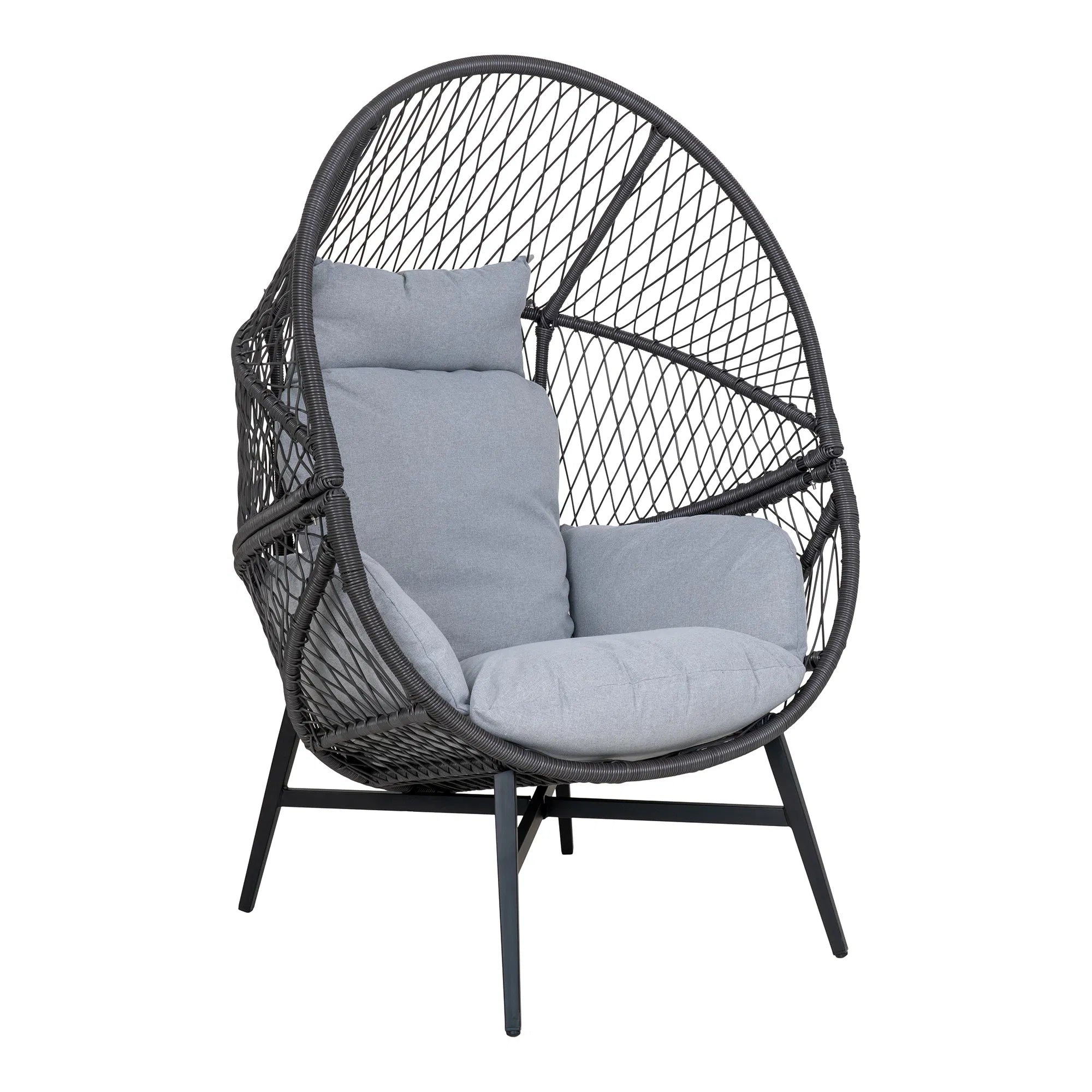 Loungesessel Marano aus Polyrattan inkl. Kissen