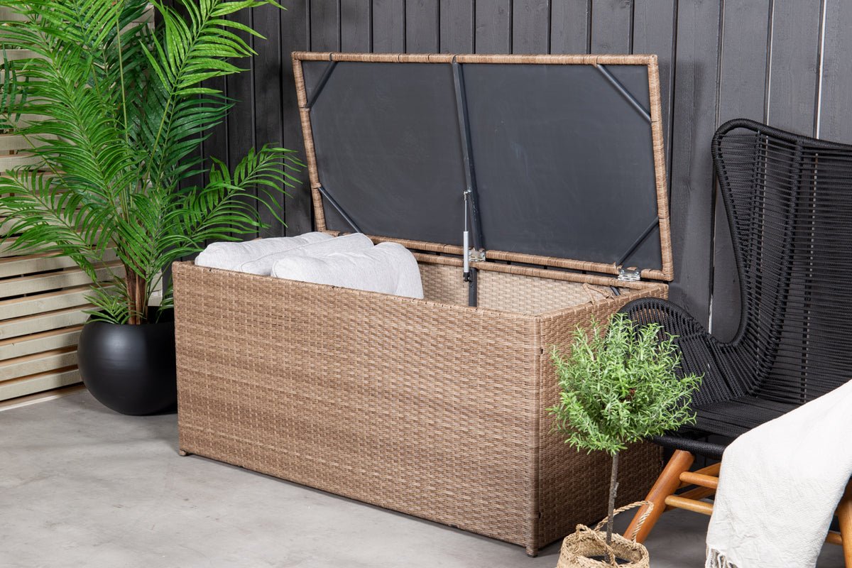 Garden Cushion Box Dimmy - Available in Gray, Natural or White