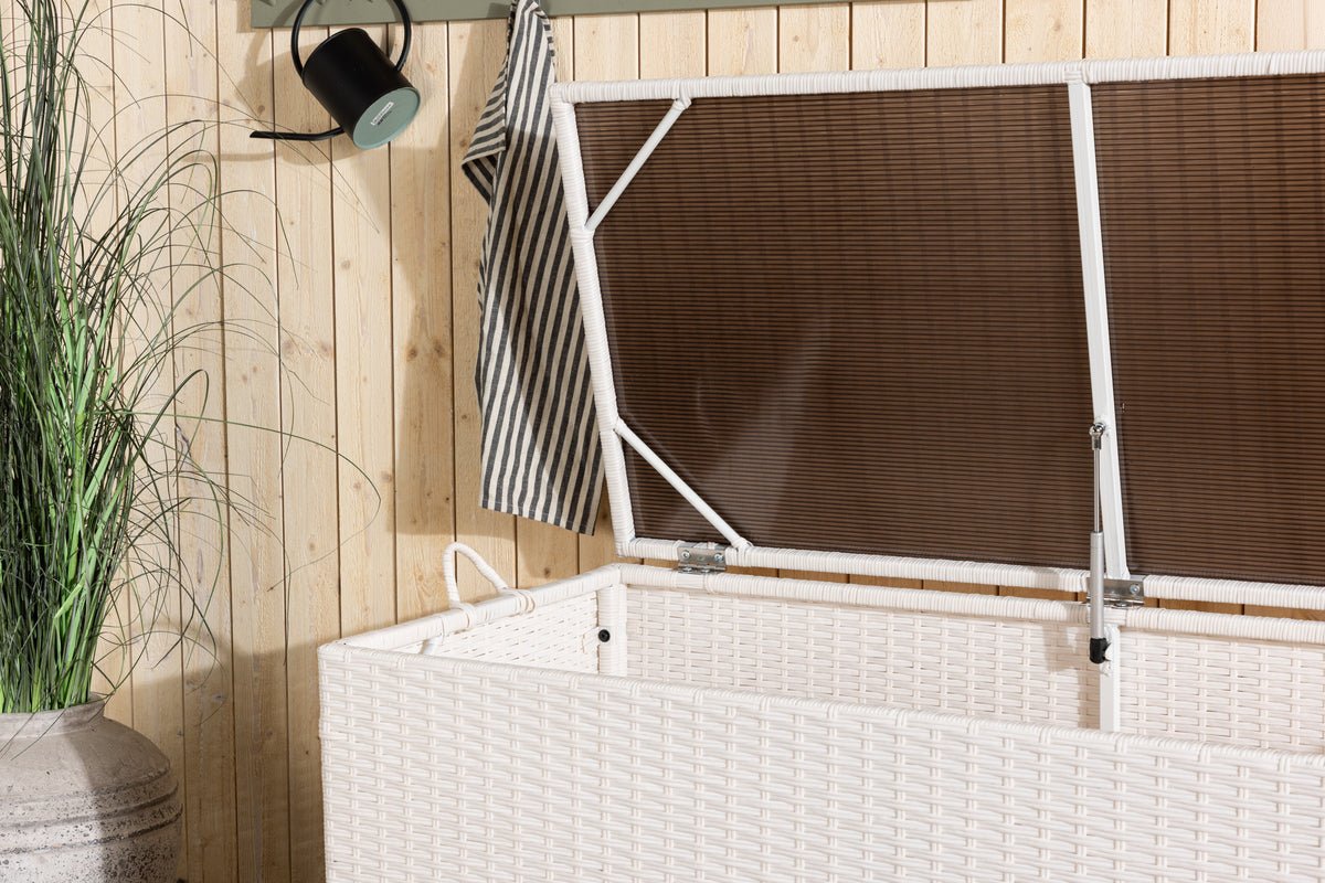 Garden Cushion Box Dimmy - Available in Gray, Natural or White