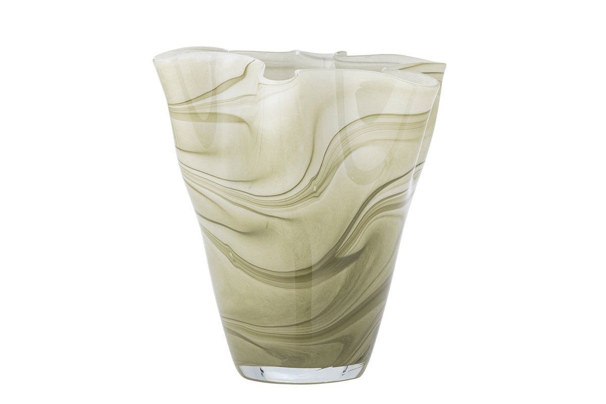 Vase "Mari" – Green Glass