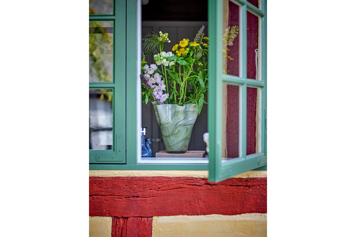 Vase "Mari" – Green Glass