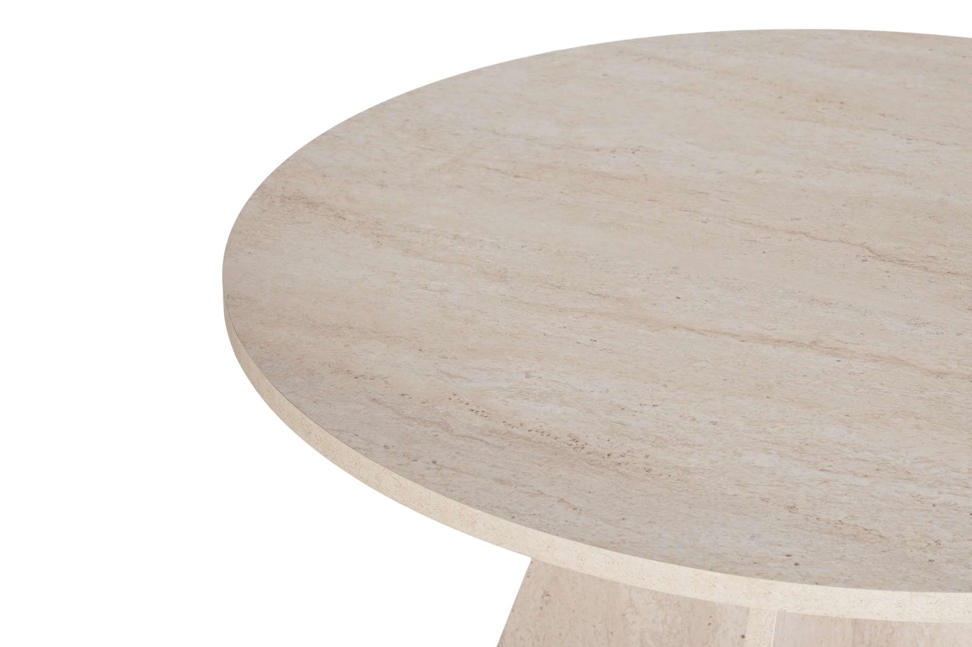 Dining Table Selara - with 25mm Thick Tabletop, Diameter Ø 120cm