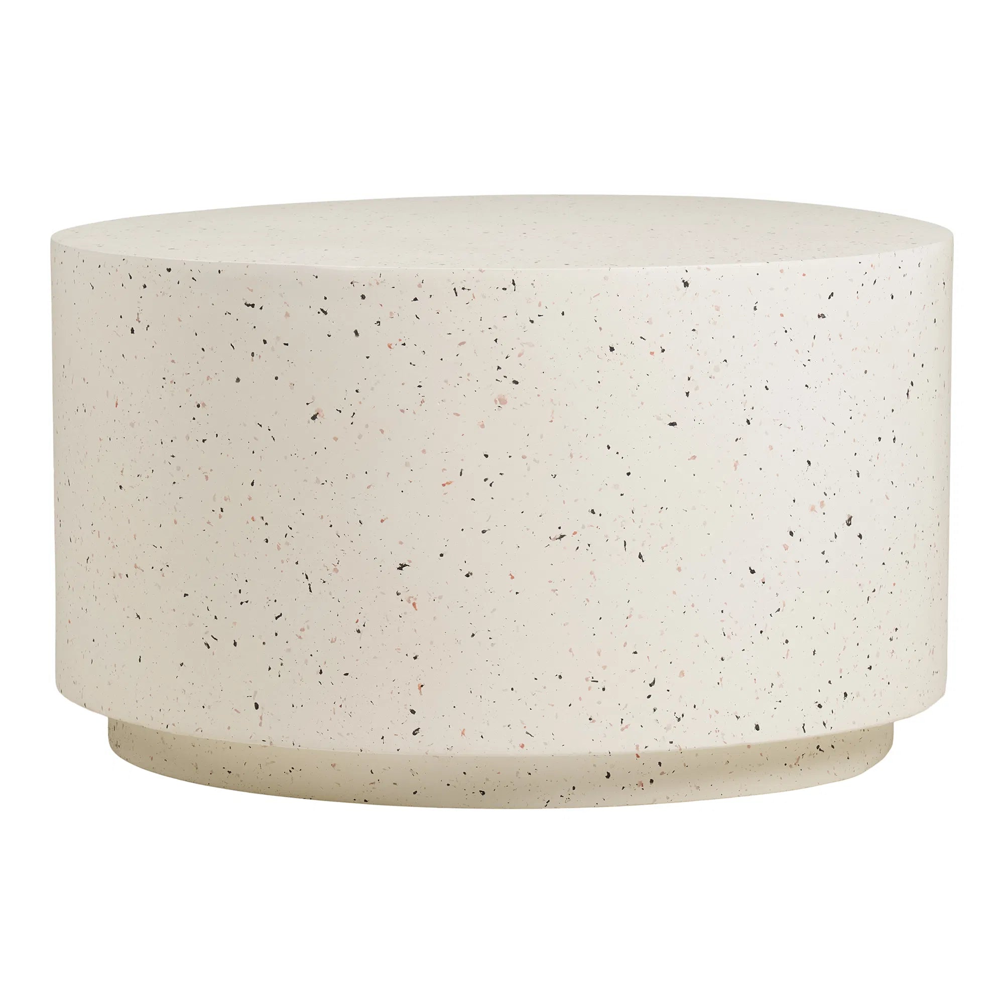 Garden Side Table Velkara - Stone Look Sand
