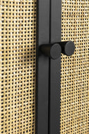 Wall shelf Guuji – made of MDF in Black