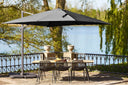 Garden Sunshade Solvien – in Black Square Shape