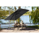 Garden Sunshade Solvien – in Black Square Shape