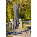 Garden Sunshade Solvien – in Black Square Shape