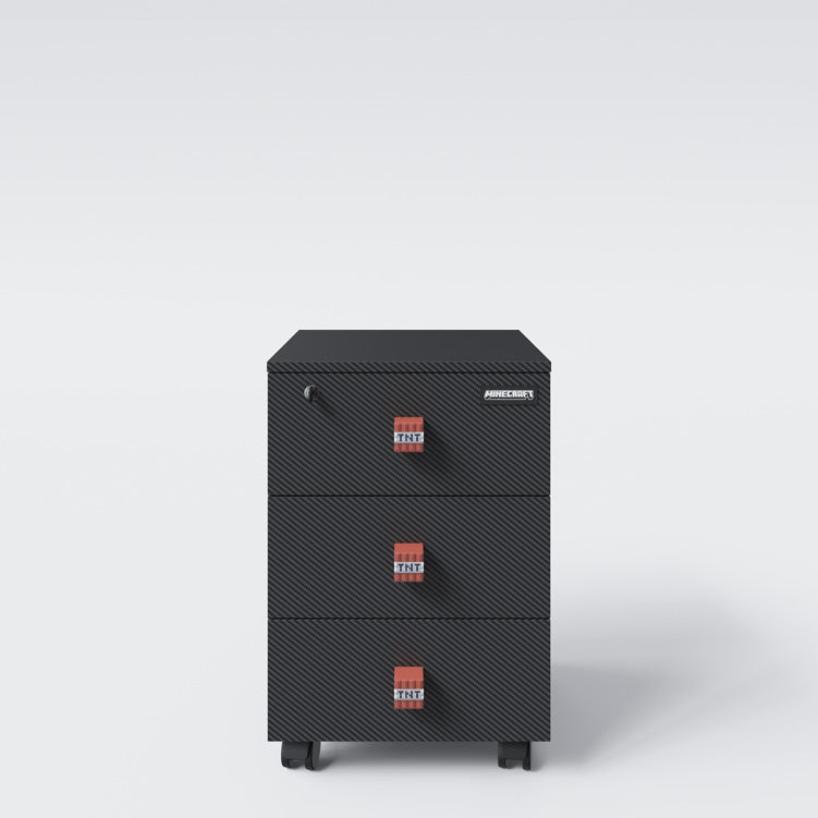 Minecraft rolling container "TNT Move" – with 3 drawers & wheels