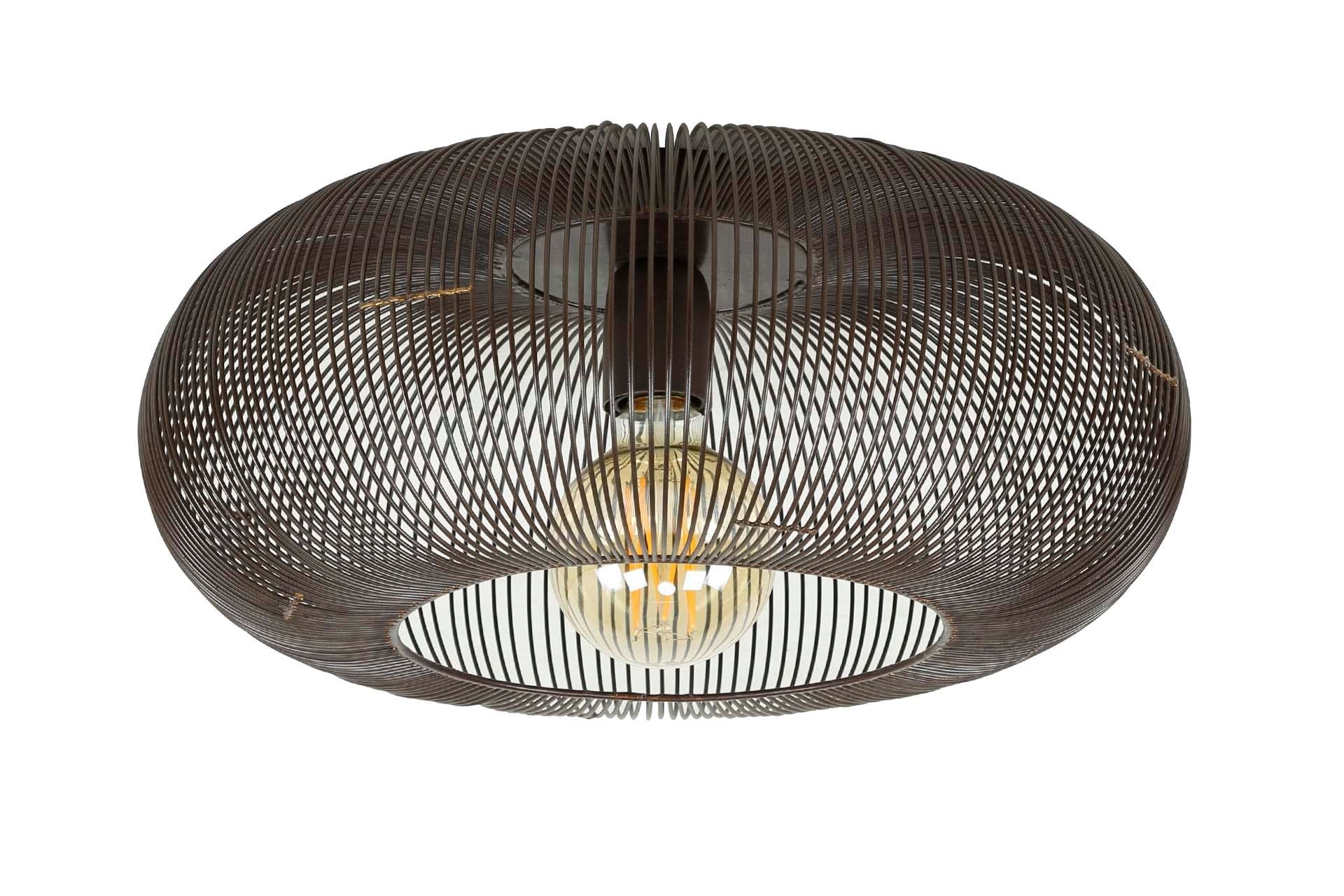 Ceiling light "Twira" – Metal lamp in black nickel