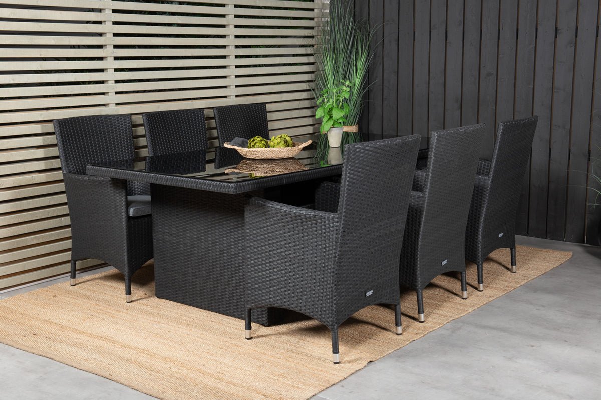 2-piece set - Oasis garden chair made of rattan