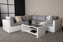 Garden Lounge Set Panther - available in 3 colors made of synthetic rattan