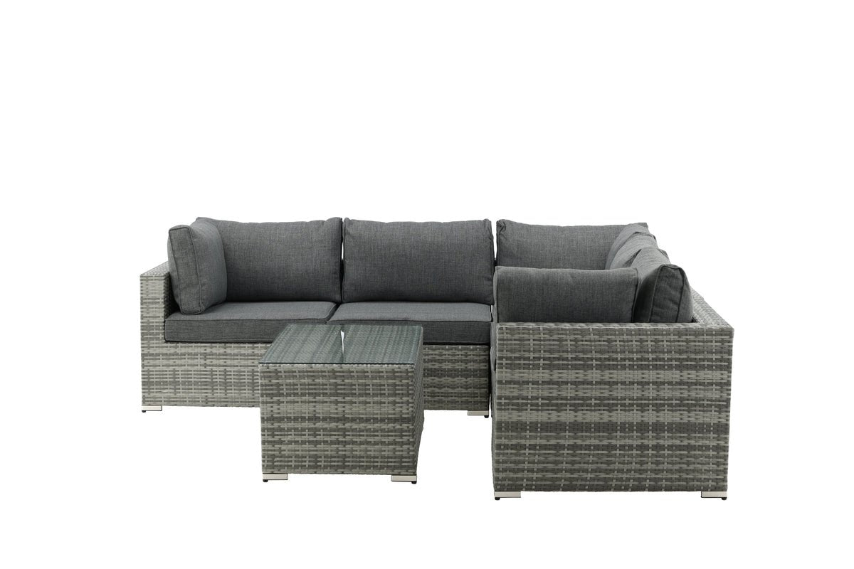 Garden Lounge Set Panther - available in 3 colors made of synthetic rattan