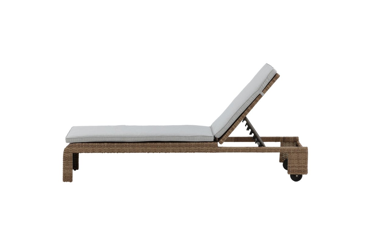 Garden Sun Lounger Irina - made of Rattan