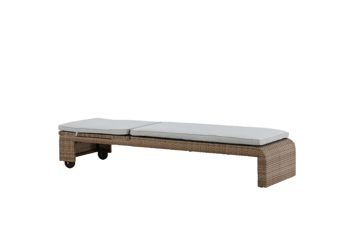 Garden Sun Lounger Irina - made of Rattan