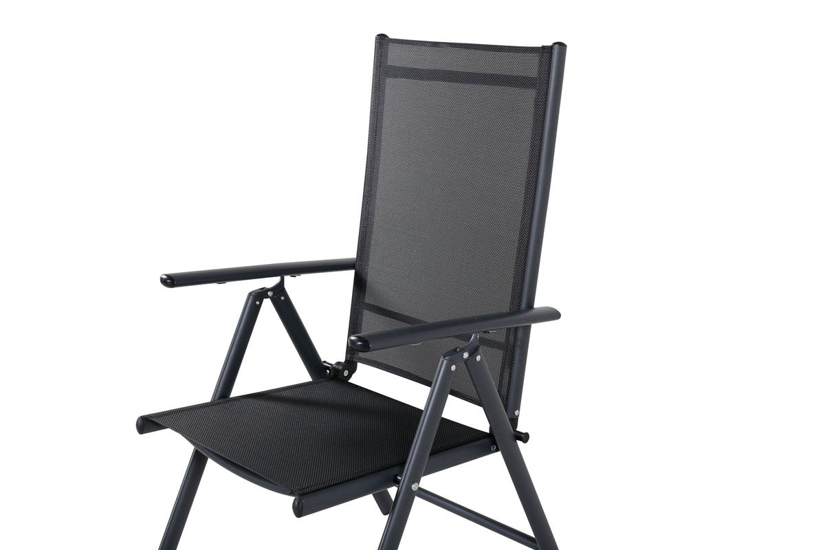 2-piece set - garden chair Bologna made of Textilene/aluminum