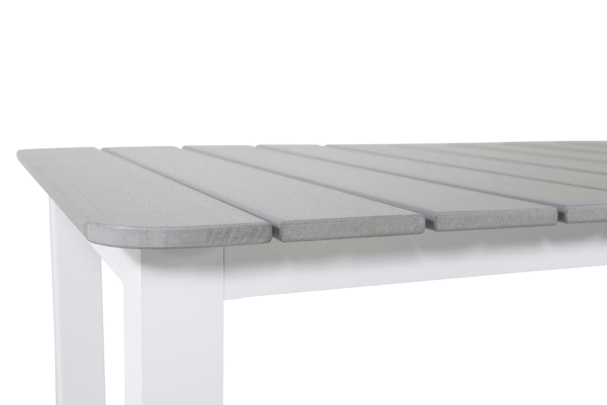 Garden Coffee Table Kreta - Made of Hardwood and Aluminum