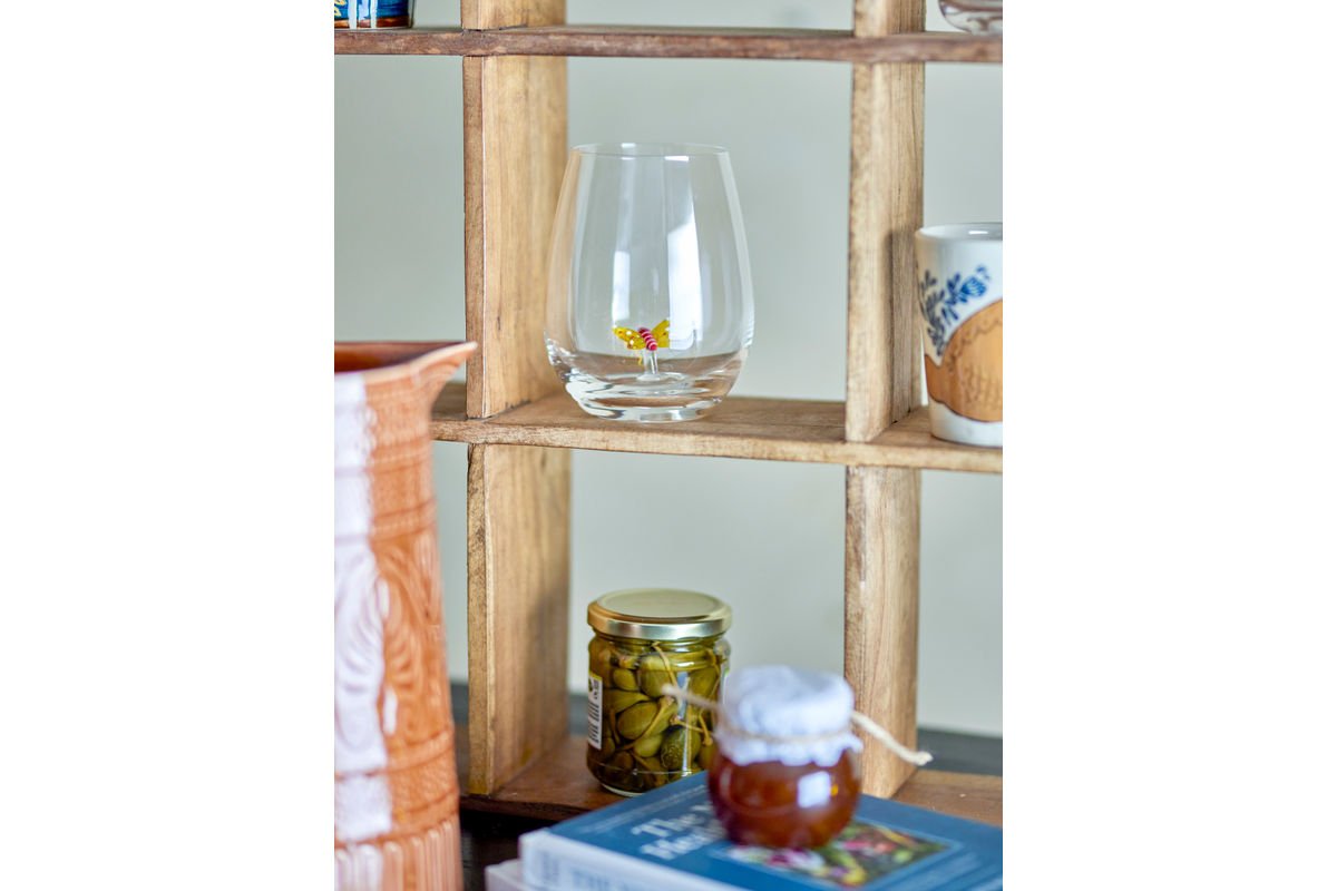 Cala Drinking Glasses – Glass with Handcrafted Figures (Set of 4)