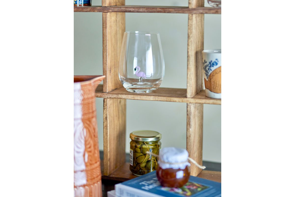 Cala Drinking Glasses – Glass with Handcrafted Figures (Set of 4)