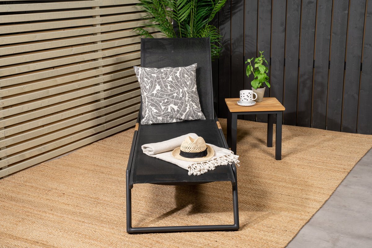 2-piece set - sun lounger Brazil made of textilene and aluminum