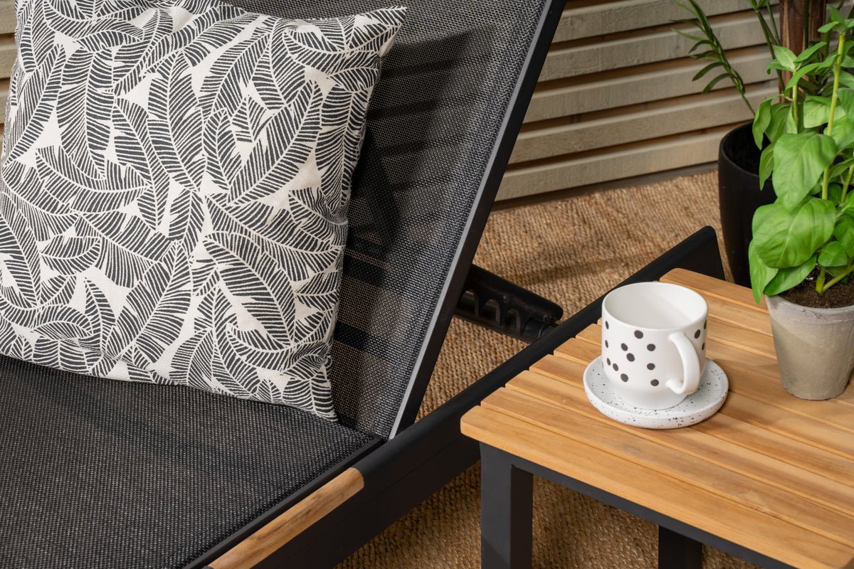 2-piece set - sun lounger Brazil made of textilene and aluminum