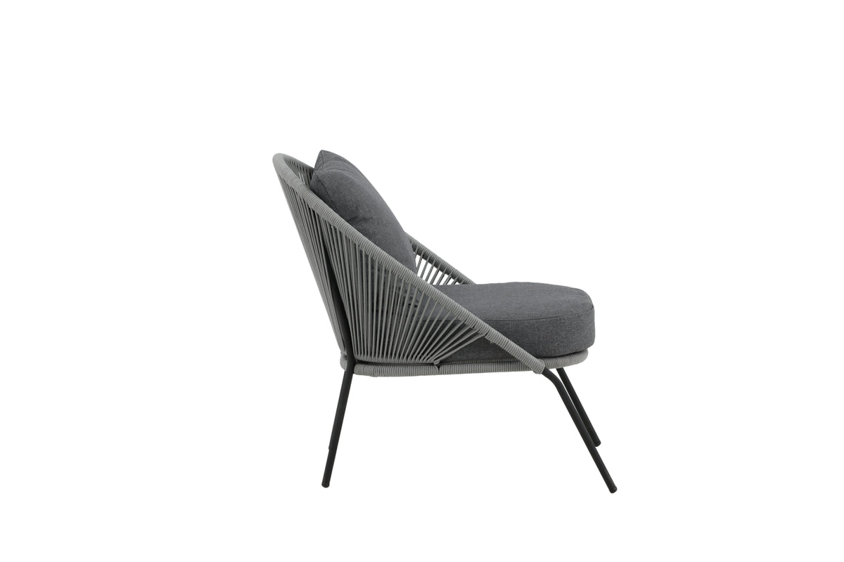 2-piece set - garden chair Vintera made of metal/polyester