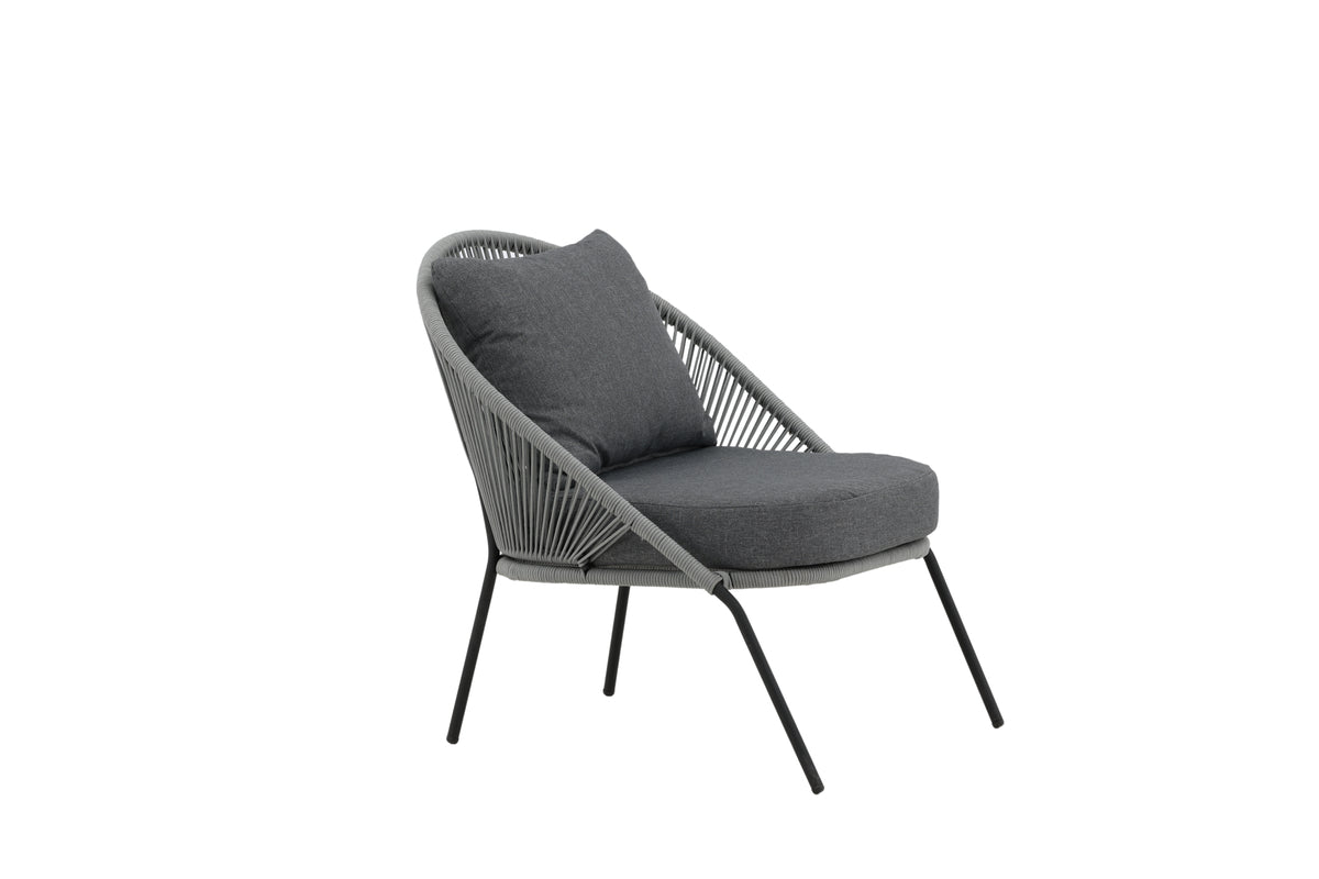 2-piece set - garden chair Vintera made of metal/polyester