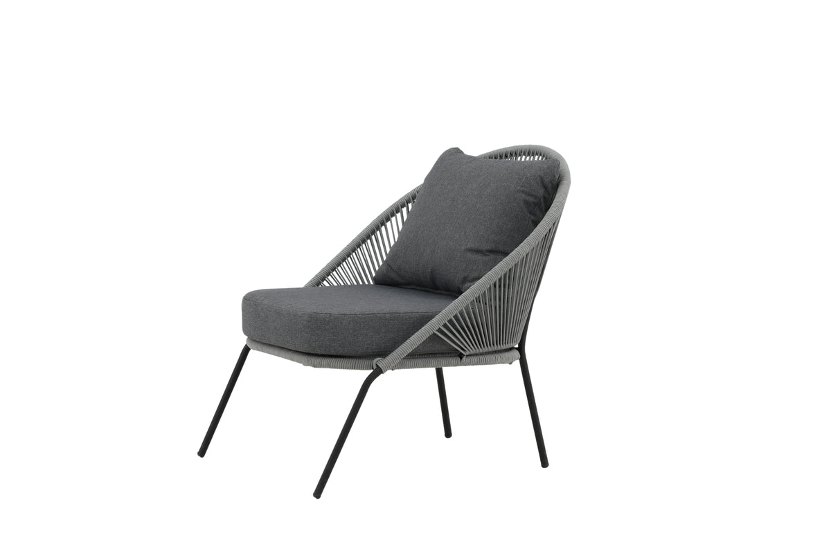 2-piece set - garden chair Vintera made of metal/polyester