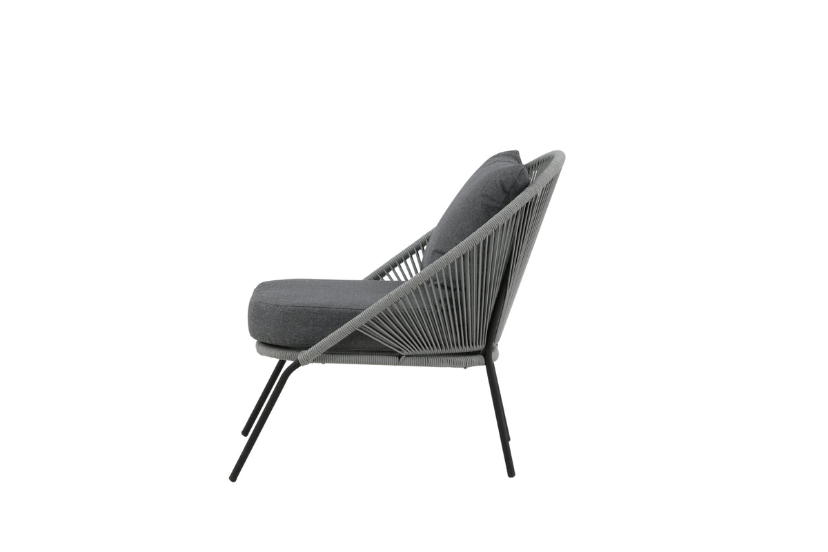 2-piece set - garden chair Vintera made of metal/polyester