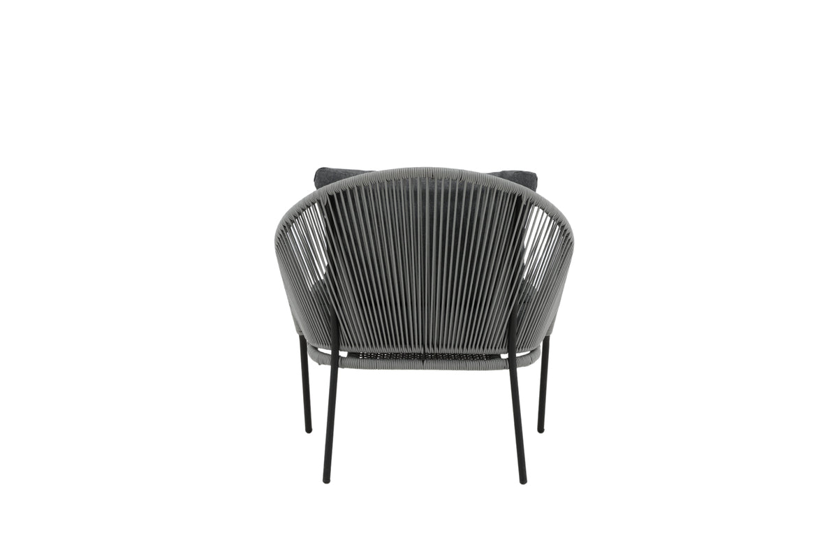 2-piece set - garden chair Vintera made of metal/polyester