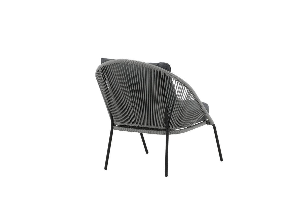 2-piece set - garden chair Vintera made of metal/polyester
