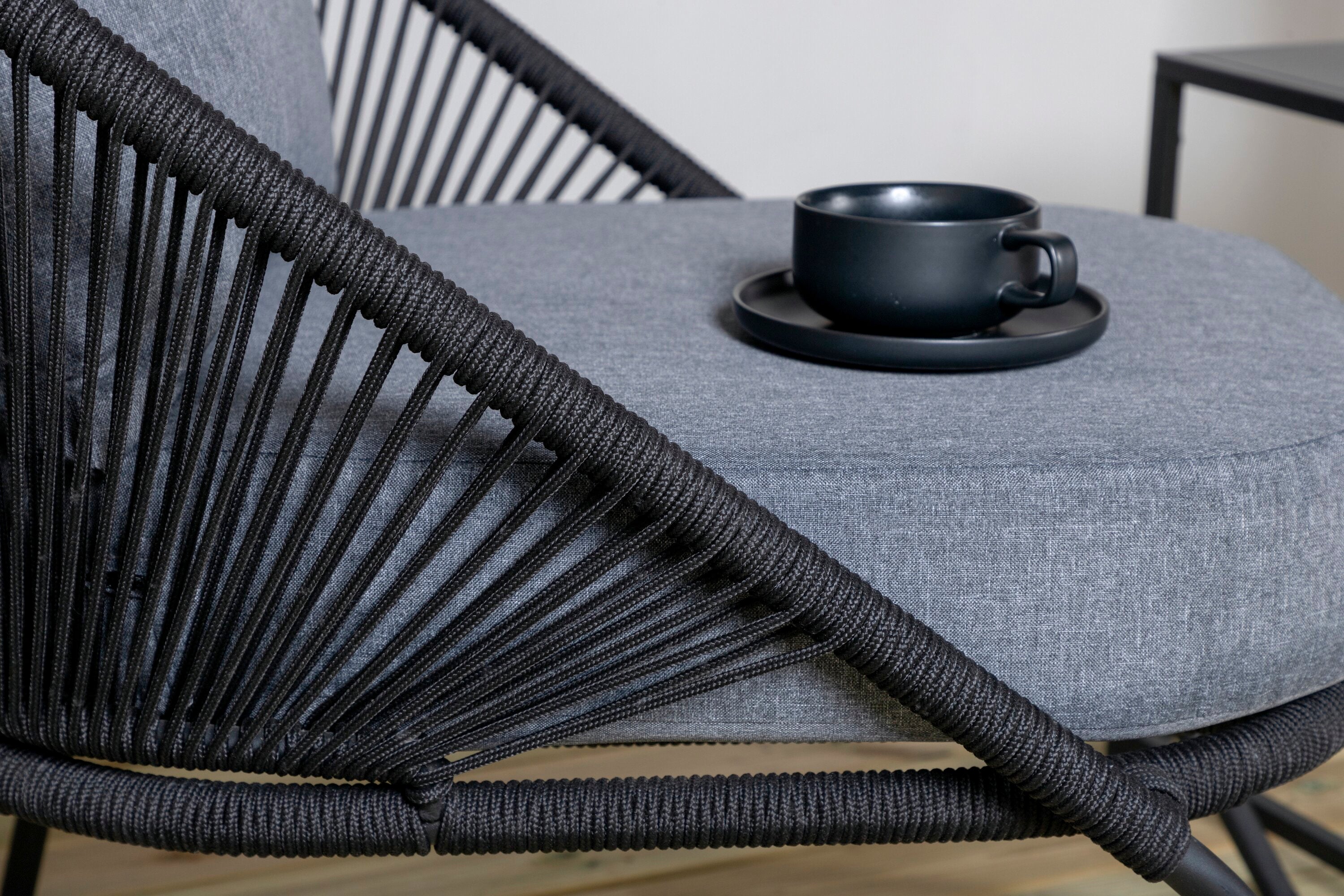 2-piece set - garden chair Vintera made of metal/polyester