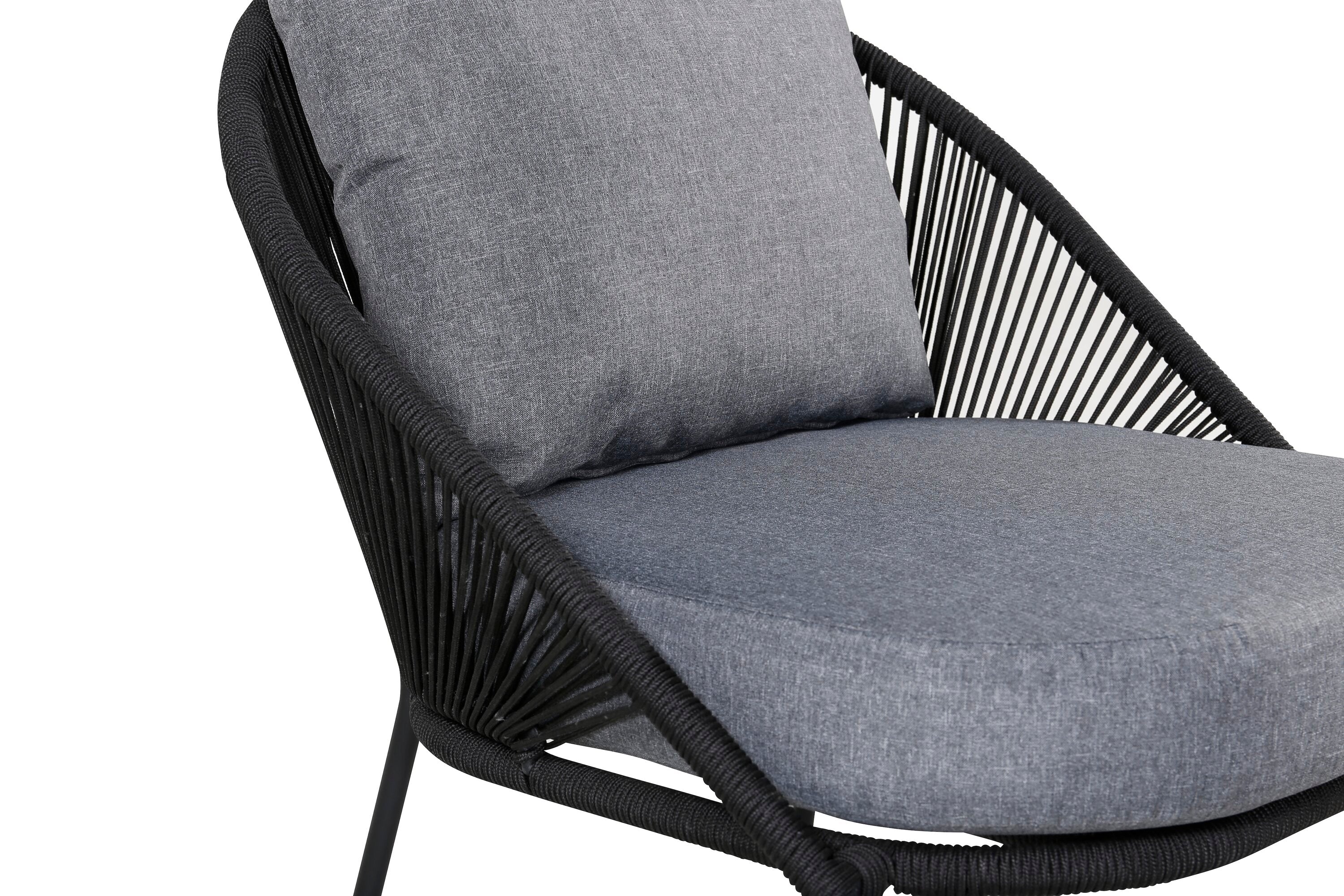 2-piece set - garden chair Vintera made of metal/polyester