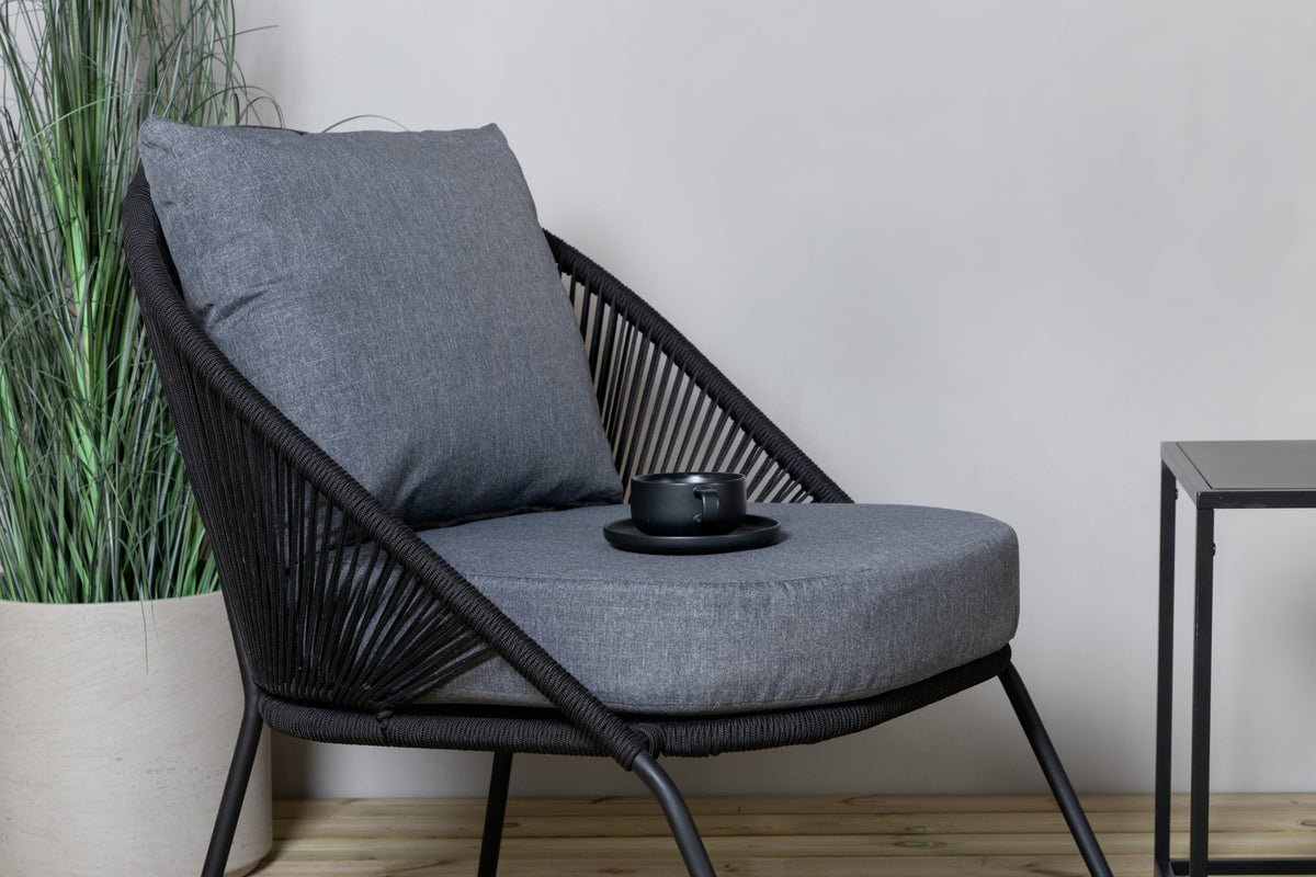 2-piece set - garden chair Vintera made of metal/polyester