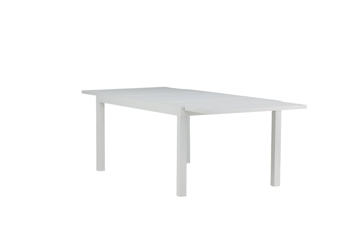 Garden table Nohani - extendable dining table made of sturdy aluminum