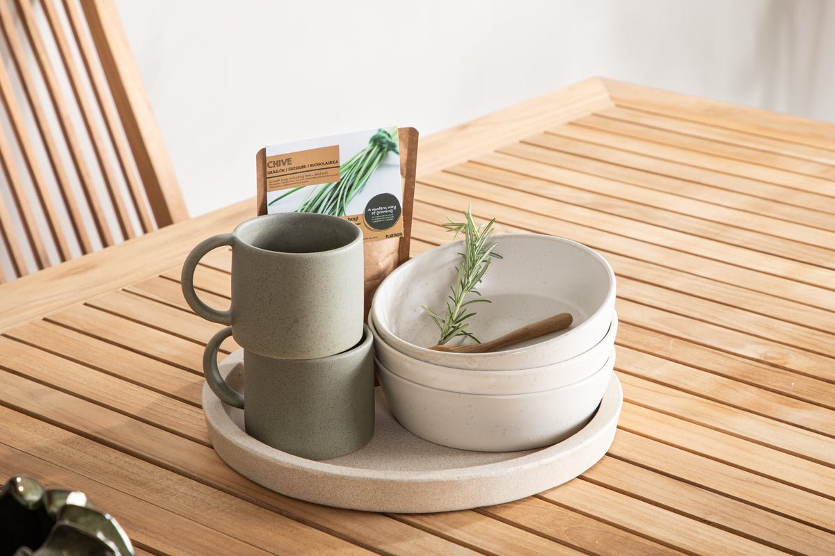 Gartentisch Lunea - ein ausziehbarer Esstisch für draußen