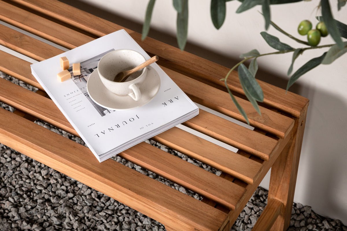 Outdoor Bench "Fashion" – made of high-quality teak wood