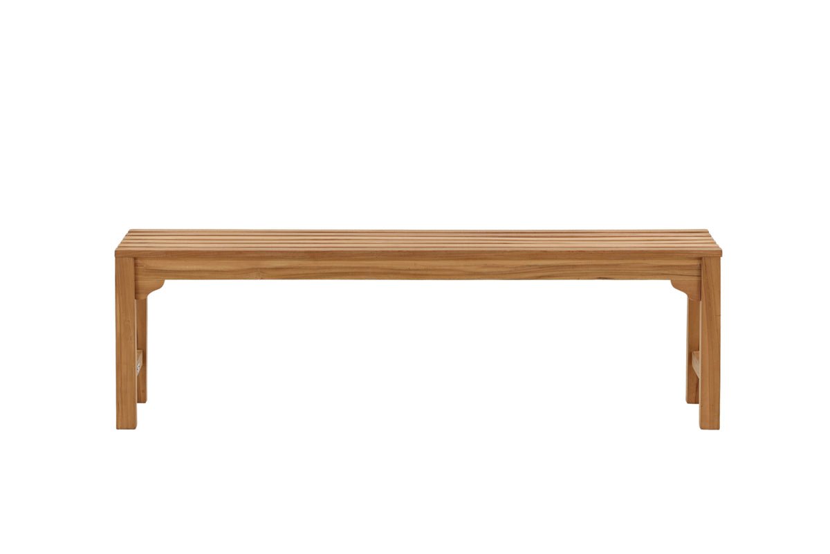 Outdoor Bench "Fashion" – made of high-quality teak wood