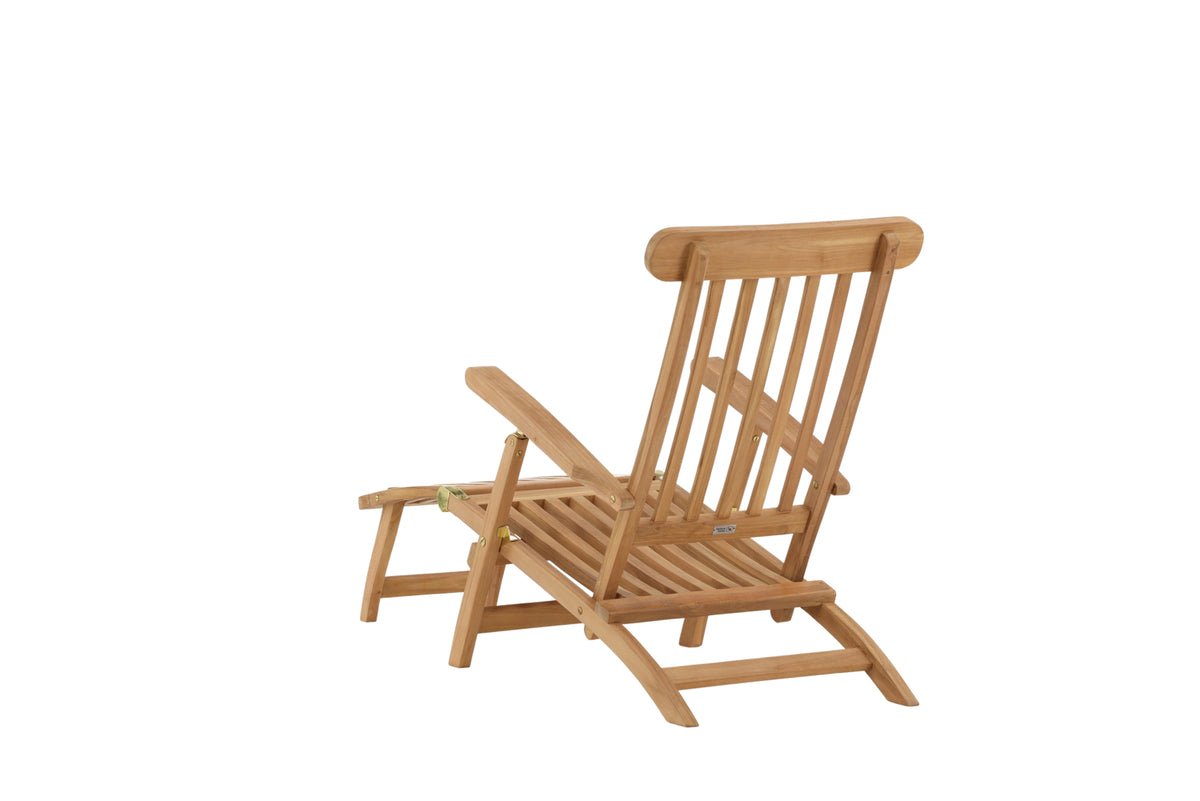 Garden Sun Lounger Malawi - made of Teak Wood in Natural Look