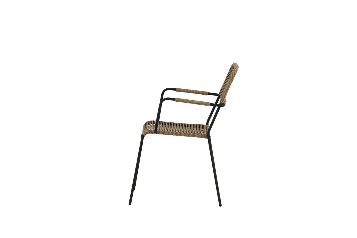 2-piece set - Garden chair Marla made of metal/polyester