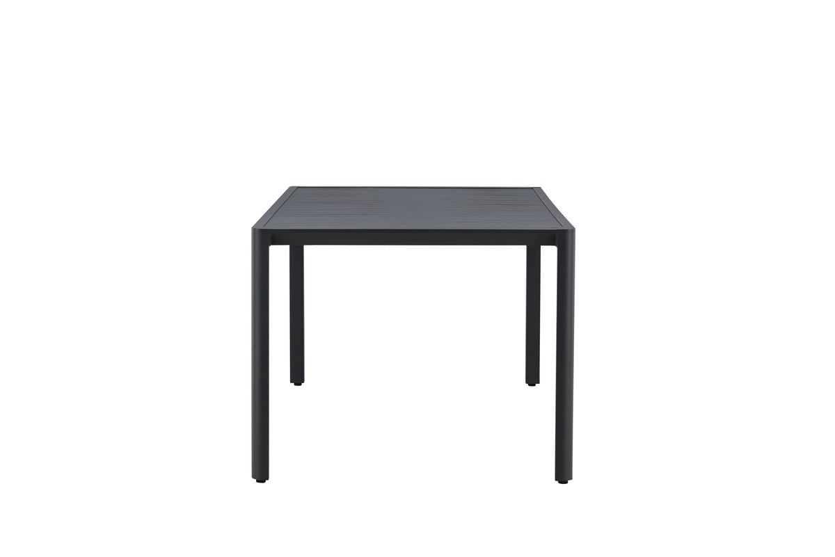 Garten Esstisch Vento - 200x90 cm aus Aluminium in Beige oder Schwarz