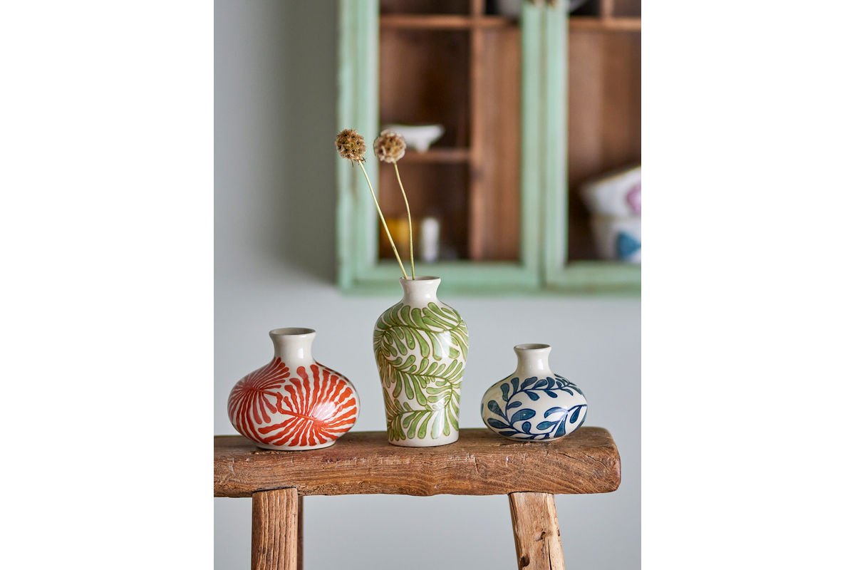 Vase Set (3-piece) "Flower Dream" – made of Stoneware