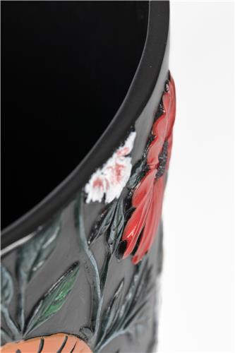 Embla vase – made of resin in Black