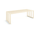 Shoe rack Bovi – Industrial design in Black, Cashew or White