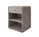 Designer bedside table Amy in corduroy
